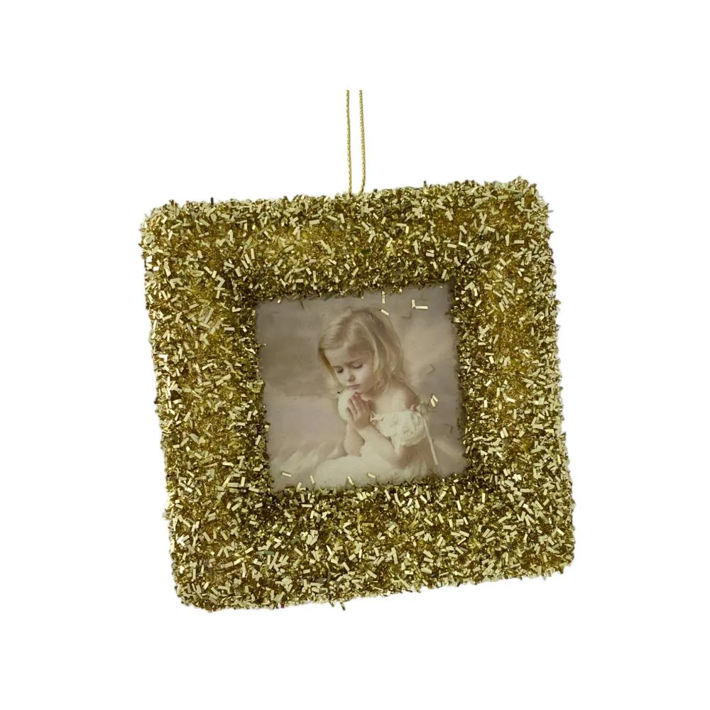 PORTARETRATO DORADO COLGANTE 12X12X2CM 130-5001668 SANTINI