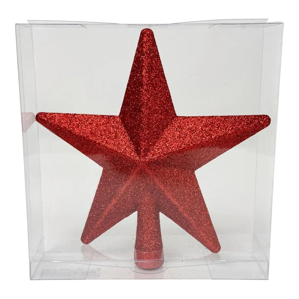 ESTRELLA PARA COLGAR ROJA 19.3x5.4x20cm 130-1200091 SANTINI