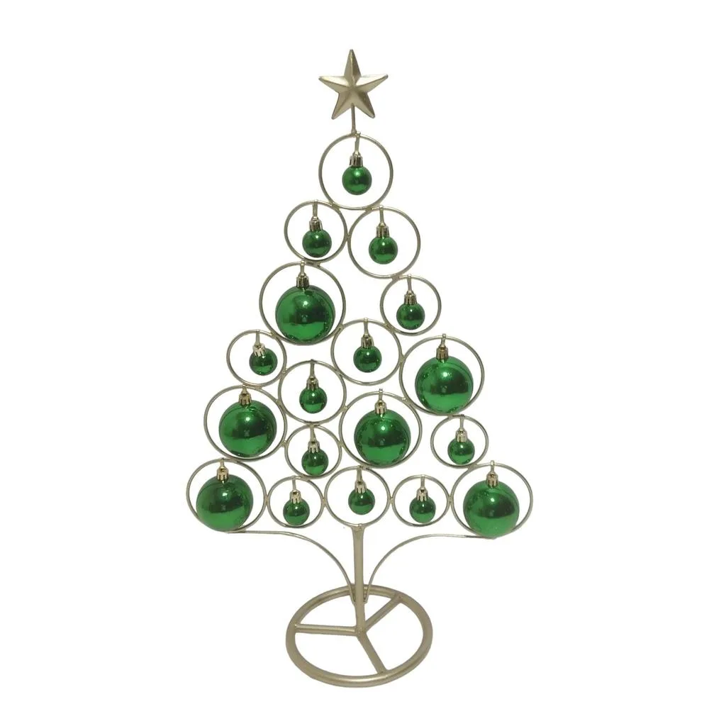 PINO NAVIDEÑO BAMBALINAS VERDES 200-3900146 SANTINI